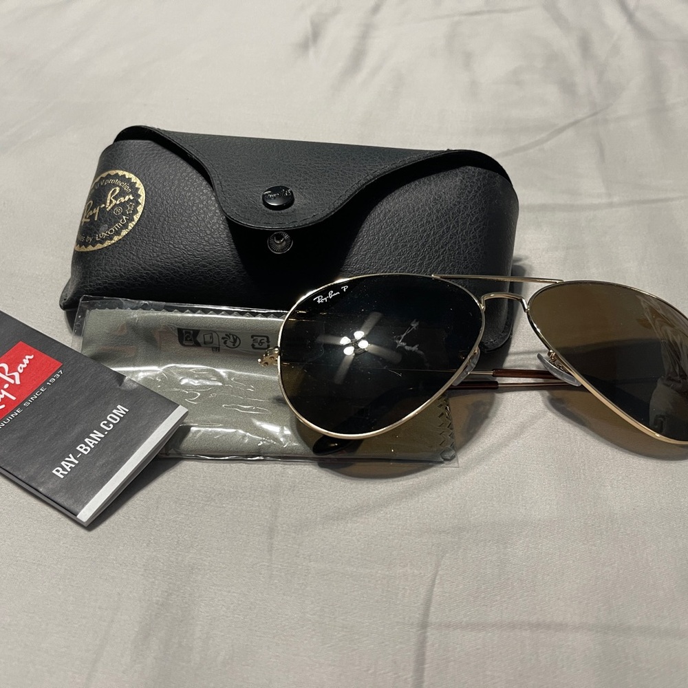 Ray-Ban Polarized Aviator Sunglasses